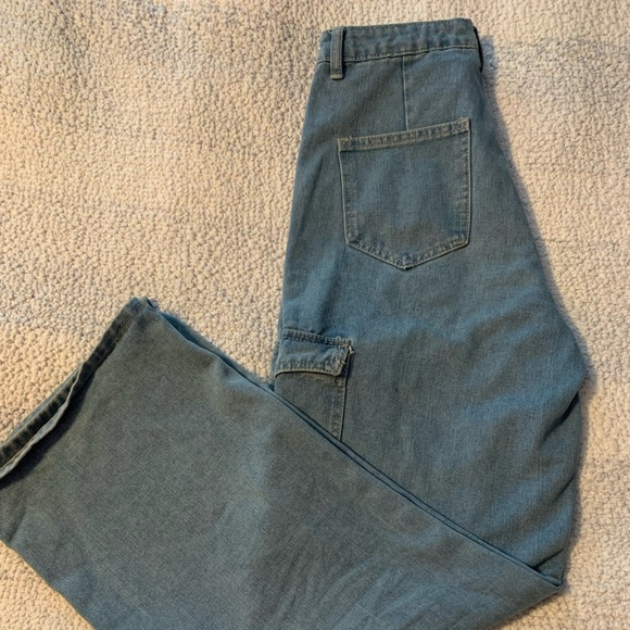 Wide leg cargo jeans - Picture 3 of 4